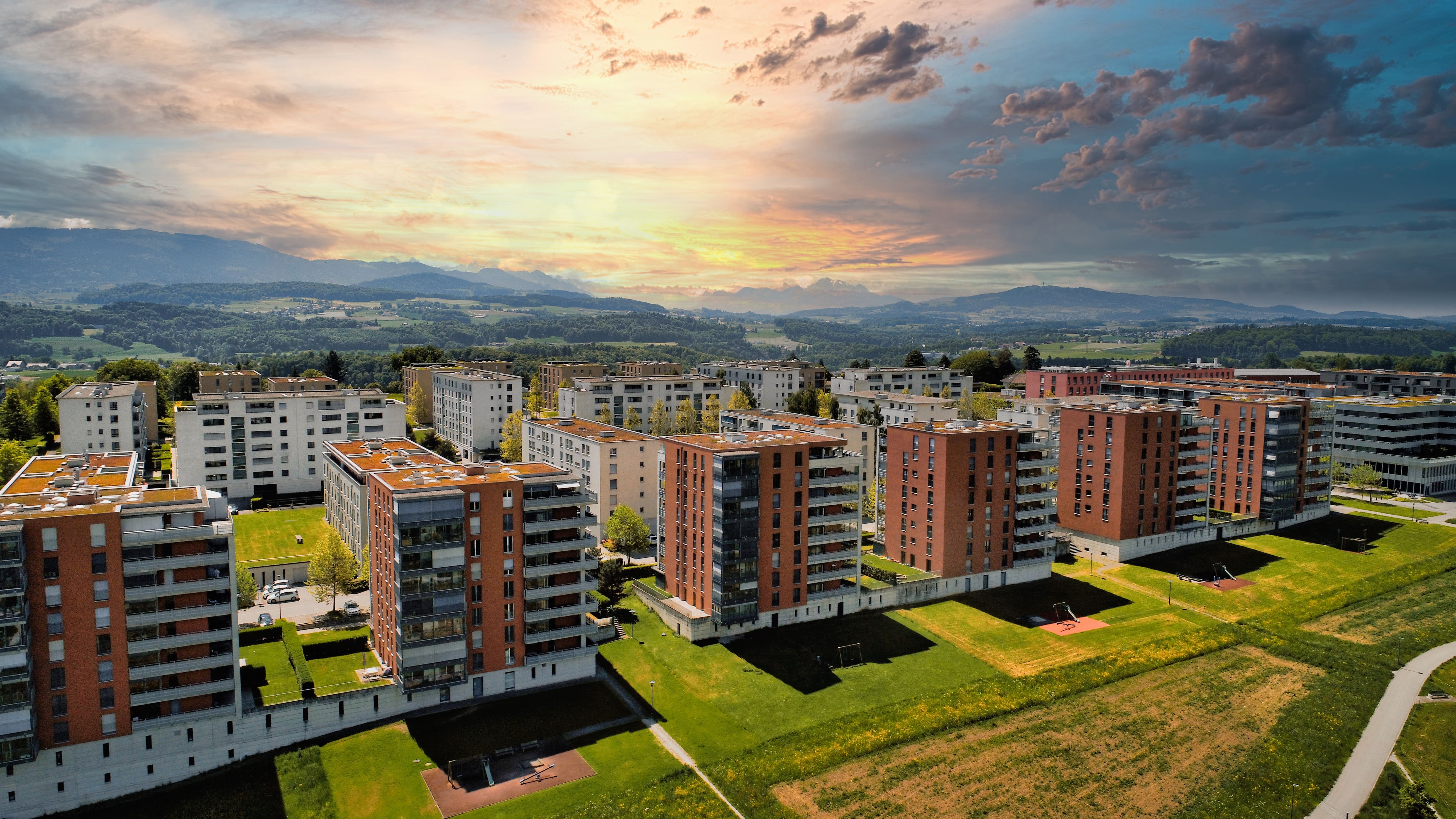 Cormanon vue aérienne